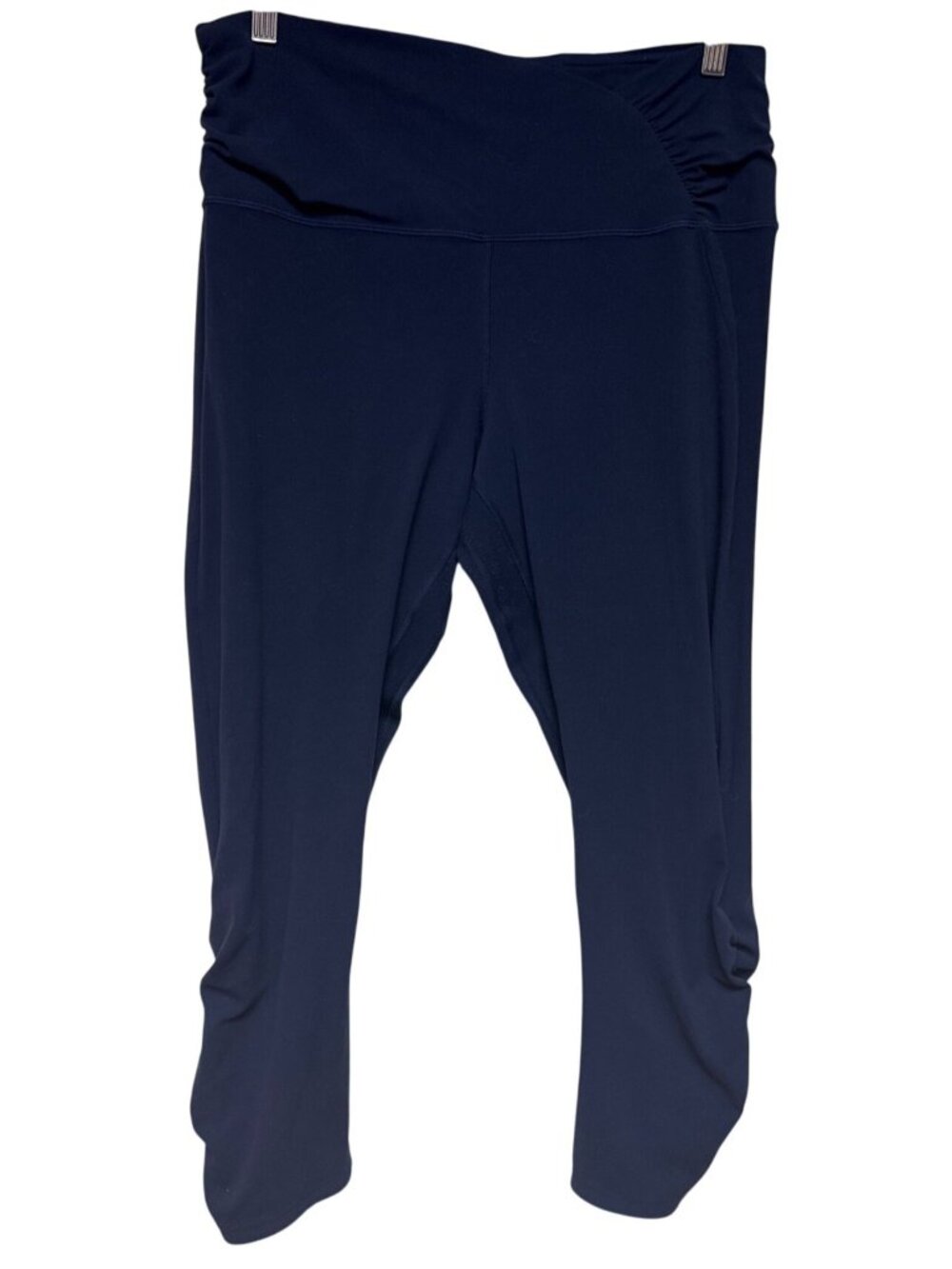 Lululemon Align Ruched Waist High-Rise Pants Women's Size 14 Black Yoga